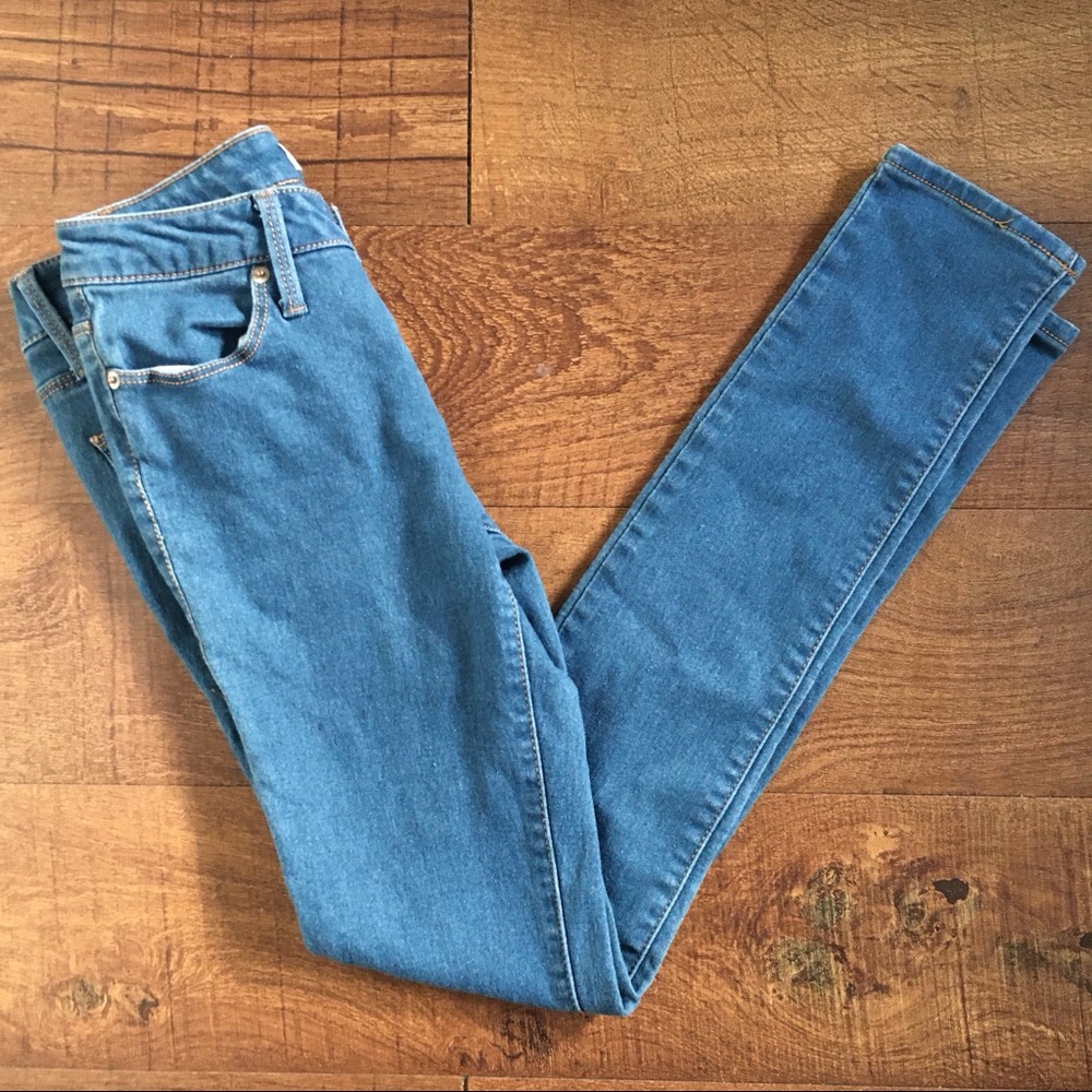 Blue Skinny Jeans